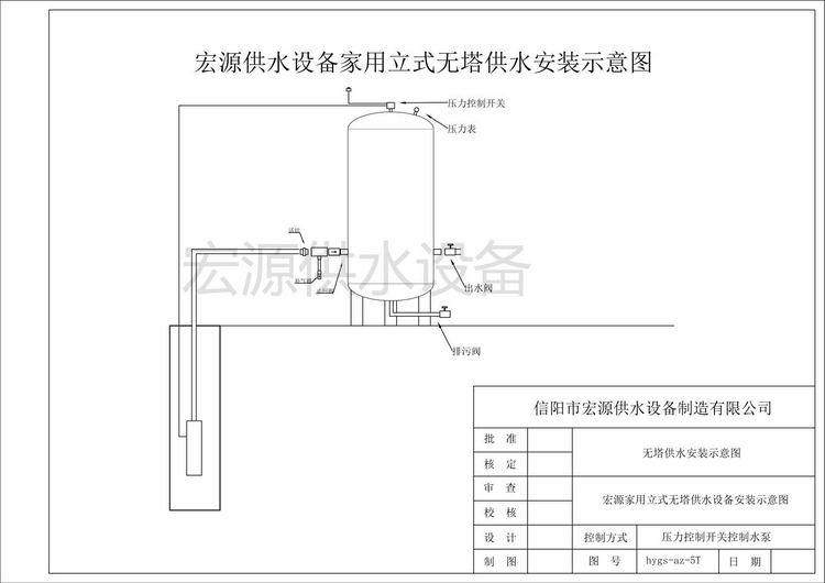 无塔供水器怎么安装？